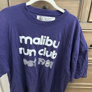 Anthropologie Purple Short Sleeve Tee
